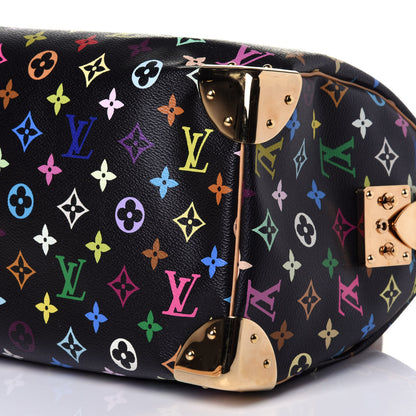 Louis Vuitton Monogram Multicolor Speedy 30 Black 9 of 11