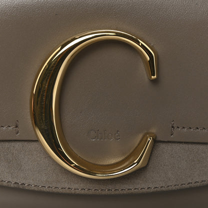 Chloe Calfskin Suede C Belt Bag Motty Grey 11 of 13