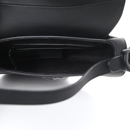 Christian Dior Ultra Matte Calfskin Saddle Bag Black 5 of 12