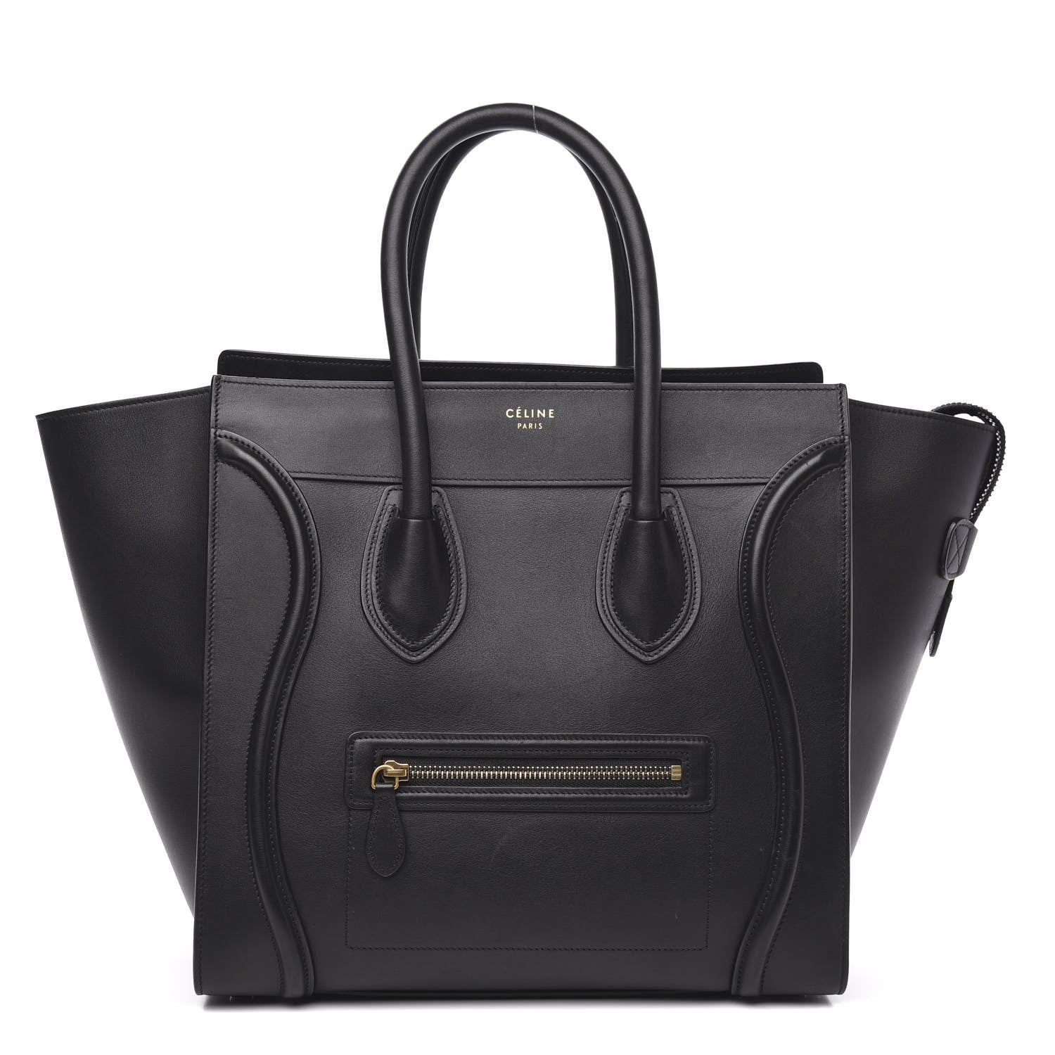Celine Smooth Calfskin Mini Luggage Black 1 of 13