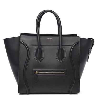Celine Smooth Calfskin Mini Luggage Black 1 of 13