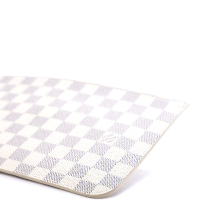 Louis Vuitton Damier Azur Neverfull MM GM Pochette Rose Ballerine 9 of 9