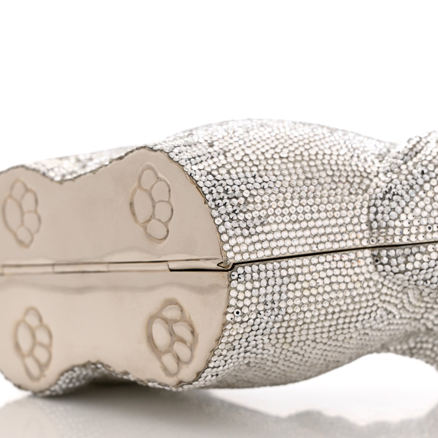 Judith Leiber Crystal Shih Tzu Minaudiere Clutch 7 of 11