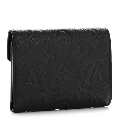 Louis Vuitton Empreinte Victorine Wallet Black 3 of 7