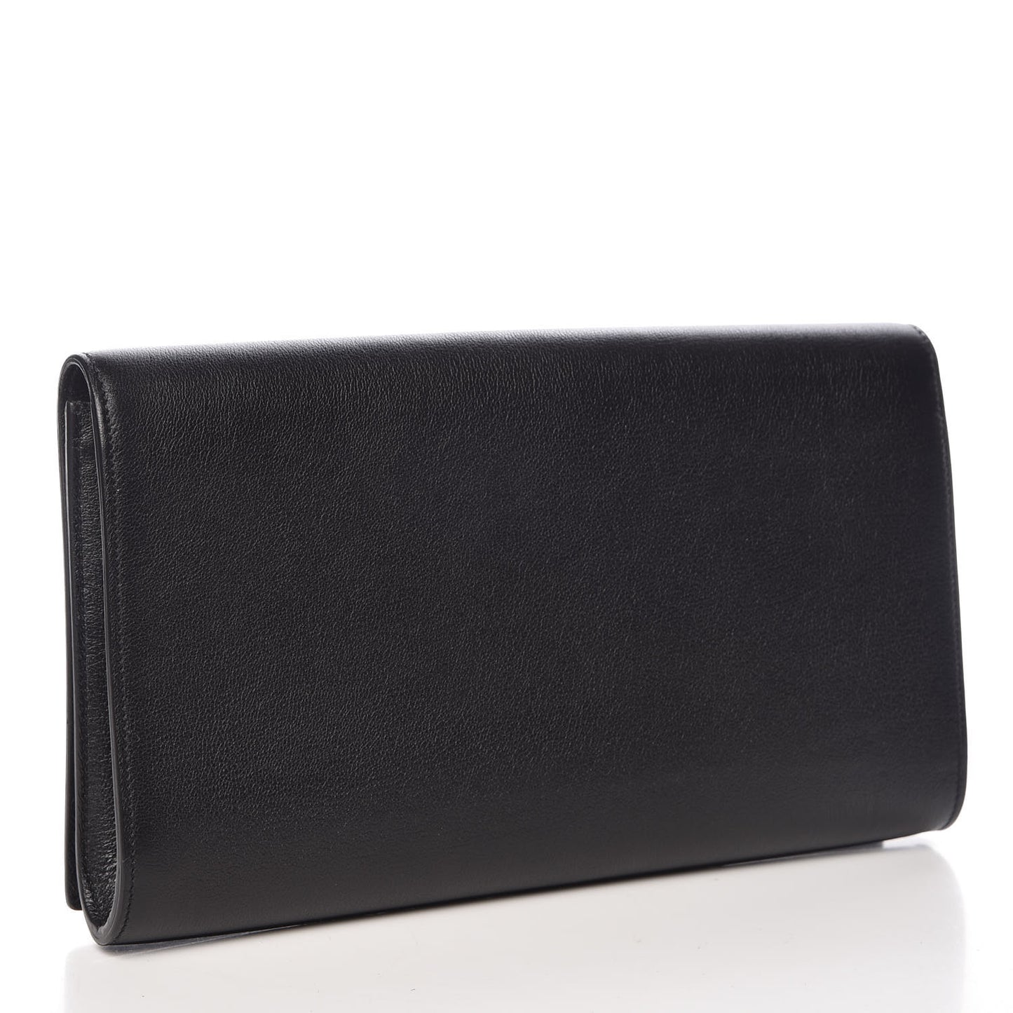 Calfskin Monogram Large Belle De Jour Clutch Black