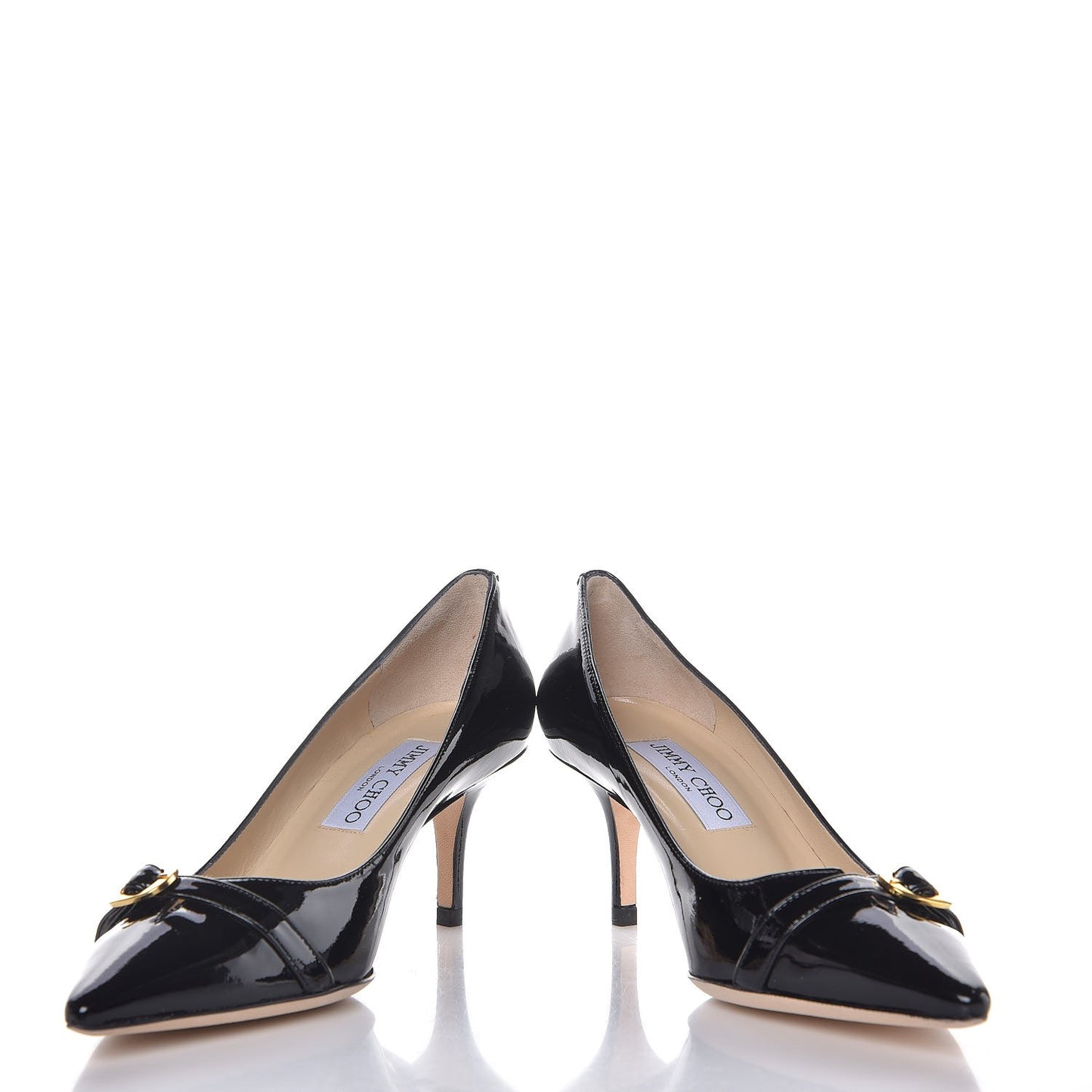 Patent Jacob Pumps 37.5 Black
