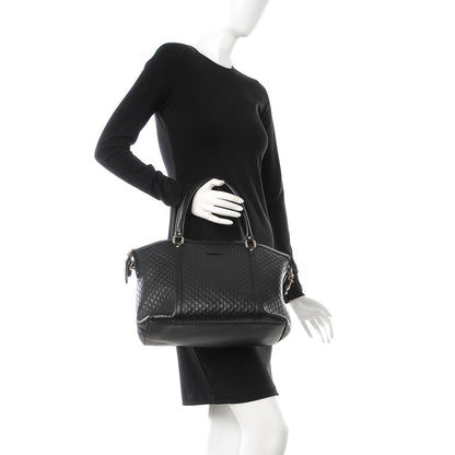 Gucci Soft Microguccissima Dome Satchel Black 2 of 15