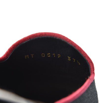 Christian Dior Embroidered Cotton Dioramour Mules 37.5 Black 9 of 16