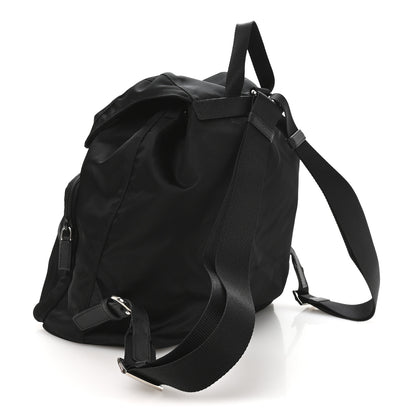 Prada Nylon Vela Medium Backpack Black 3 of 11