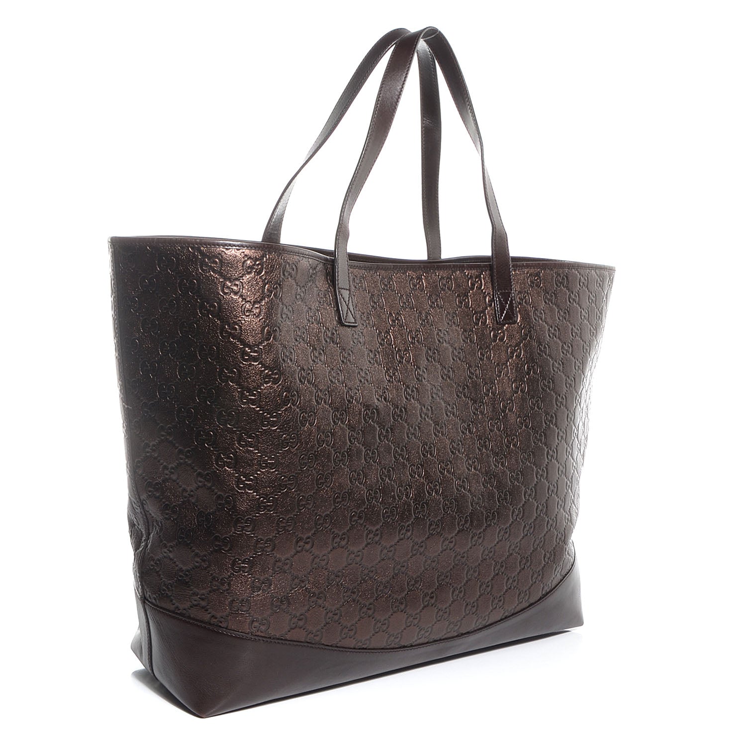 Gucci Guccissima Large Tote Bronze 3 of 7