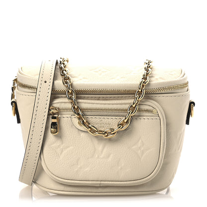Louis Vuitton Empreinte Mini Bumbag Cream 1 of 9