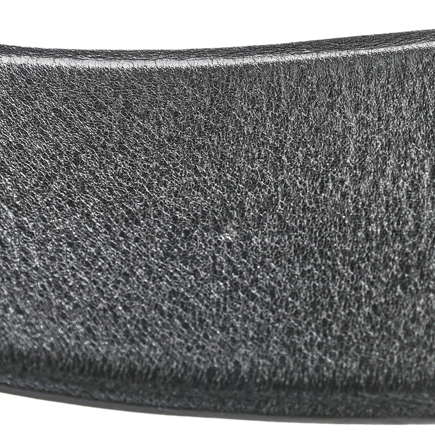 Calfskin Metal Icon Wide Belt 70 28 Black Gold