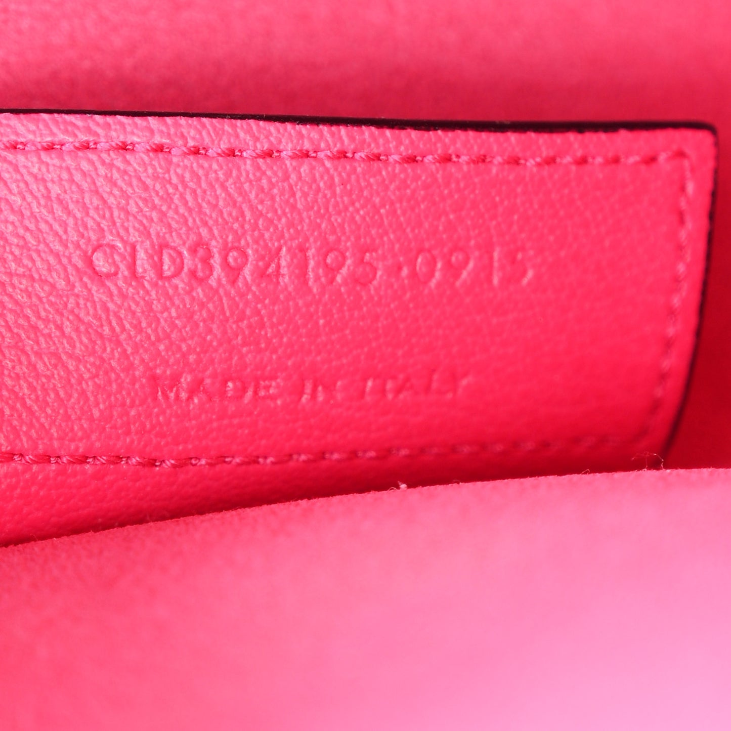 Calfskin Large Shopping Tote Fuchsia