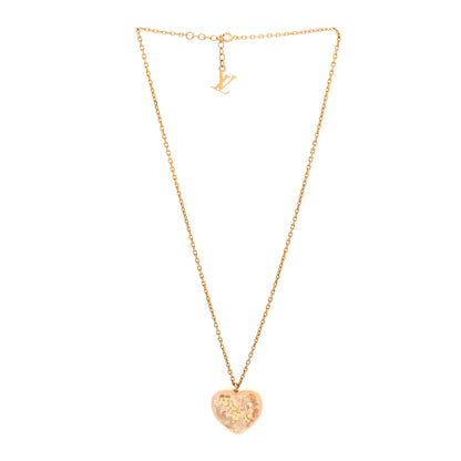 Louis Vuitton Inclusion Heart Necklace White 1 of 3