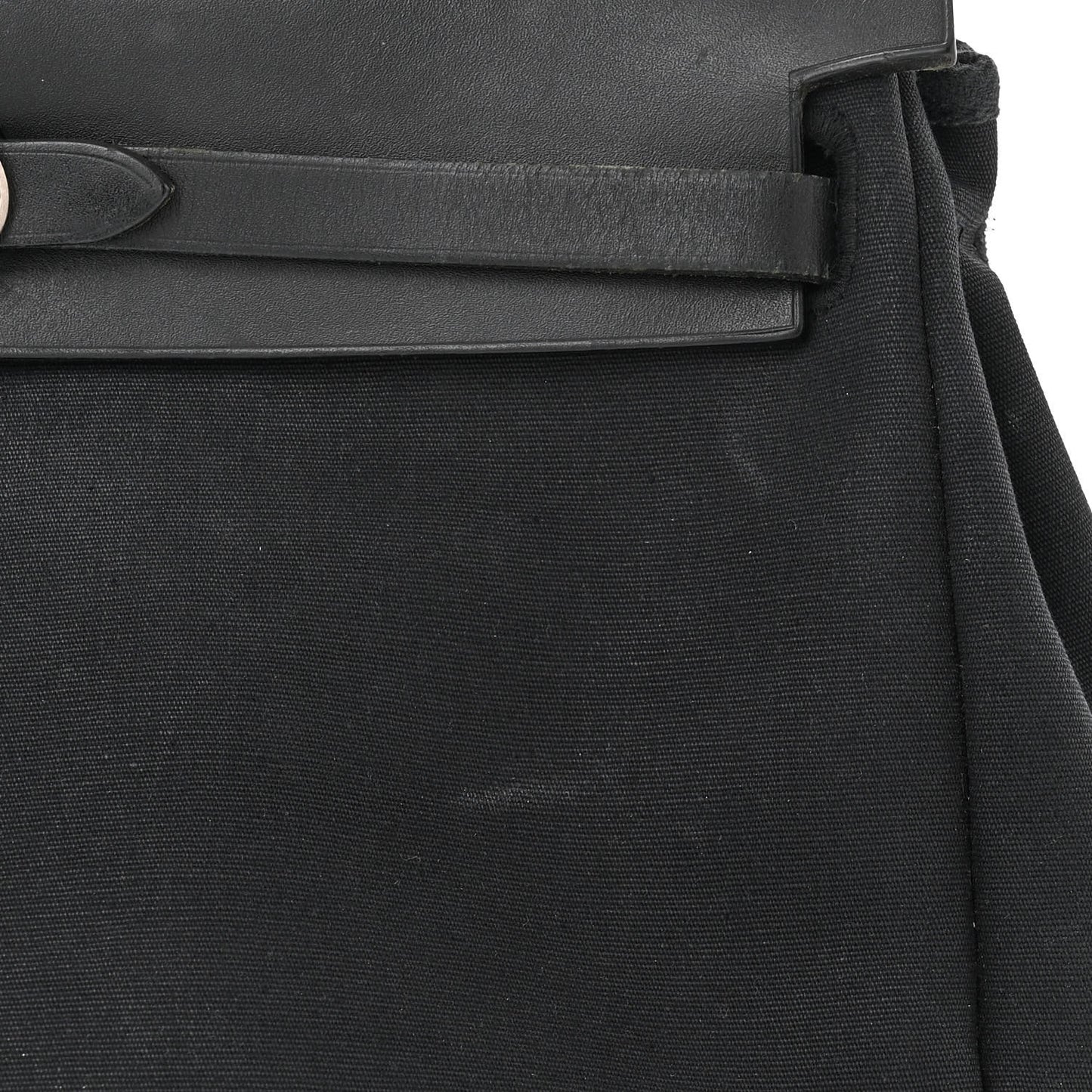 Toile Vache Calfskin Herbag 30 Black