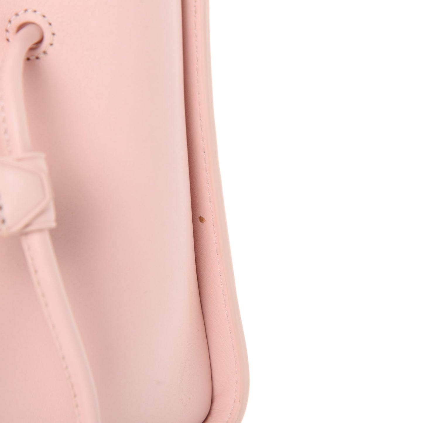 3.1 Smooth Calfskin Mini Soleil Bucket Bag Light Pink