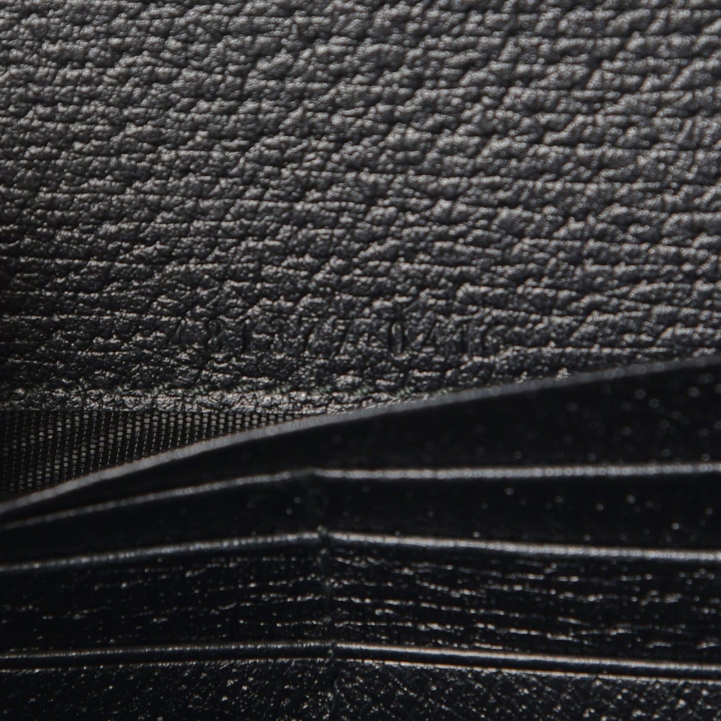 Calfskin Web Mini Dionysus Chain Wallet Black