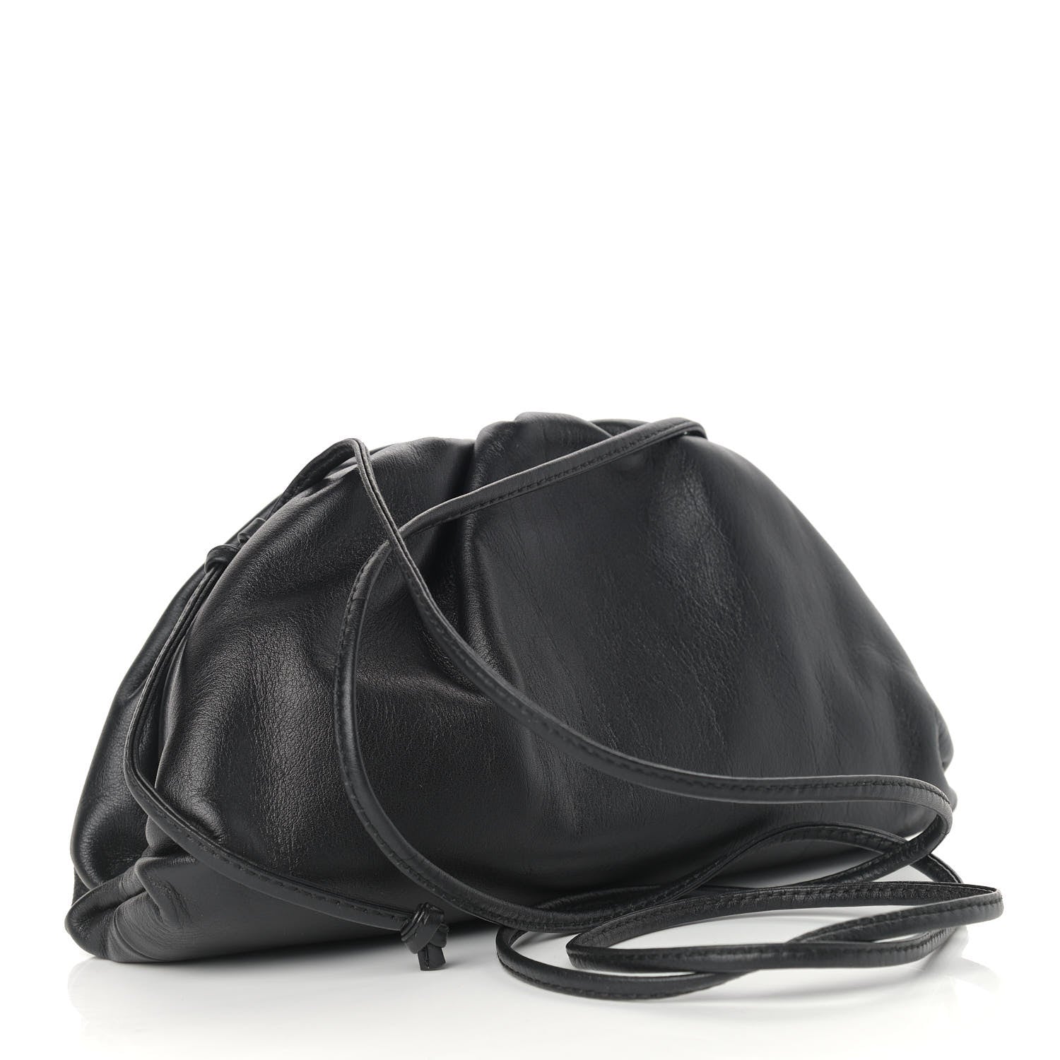 Bottega Veneta Butter Calfskin The Mini Pouch Black 3 of 10