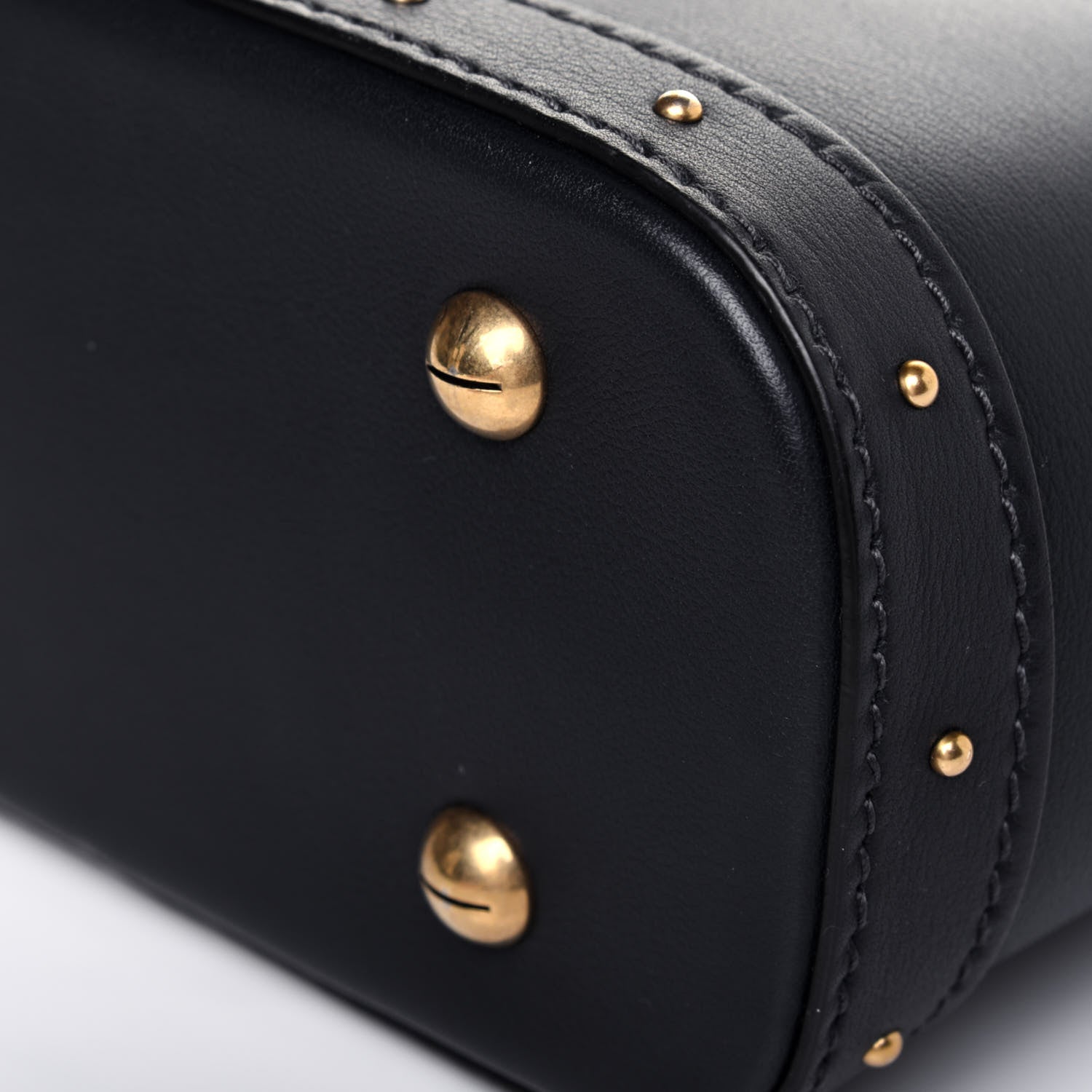 Christian Dior Smooth Calfskin Studded DiorAvenue Small Bag Navy 17 of 20