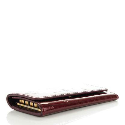 Louis Vuitton Vernis Multicles 4 Key Holder Rouge Fauviste 4 of 7