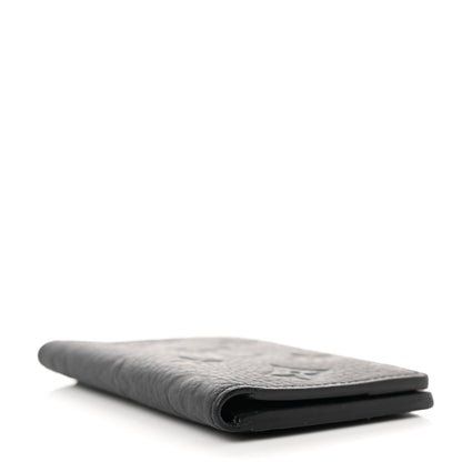 Louis Vuitton Taurillon Monogram Pocket Organizer Black 4 of 8