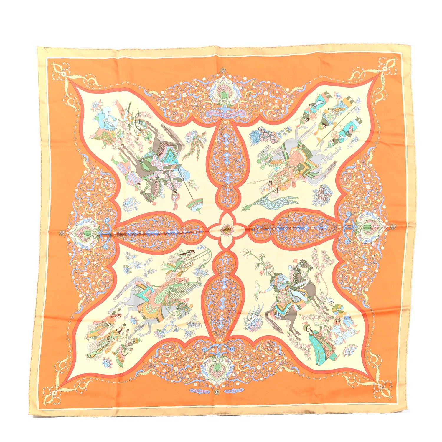 Hermes Silk Poesie Persane Scarf 90 1 of 5