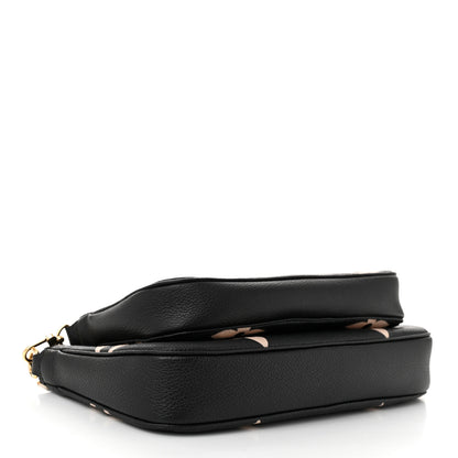 Louis Vuitton Empreinte Monogram Giant Multi Pochette Accessories Black Beige 4 of 11