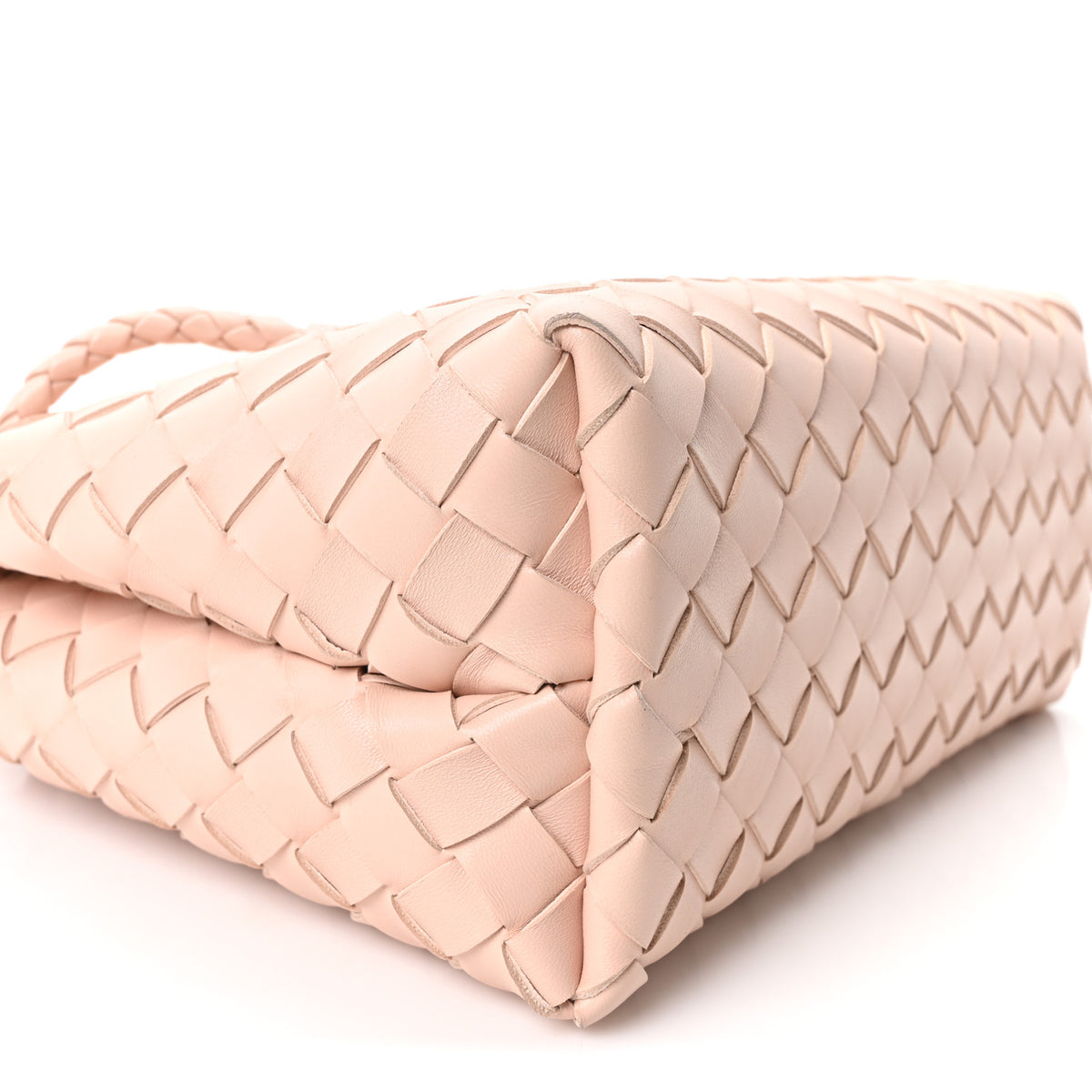Nappa Intrecciato Small Andiamo Shoulder Bag Lotus