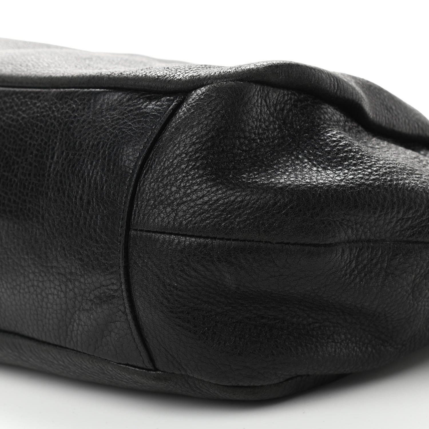 Prada Vitello Daino Tote Black 9 of 12