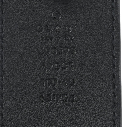 Gucci Calfskin Double G 40mm Belt 100 40 Black 5 of 6