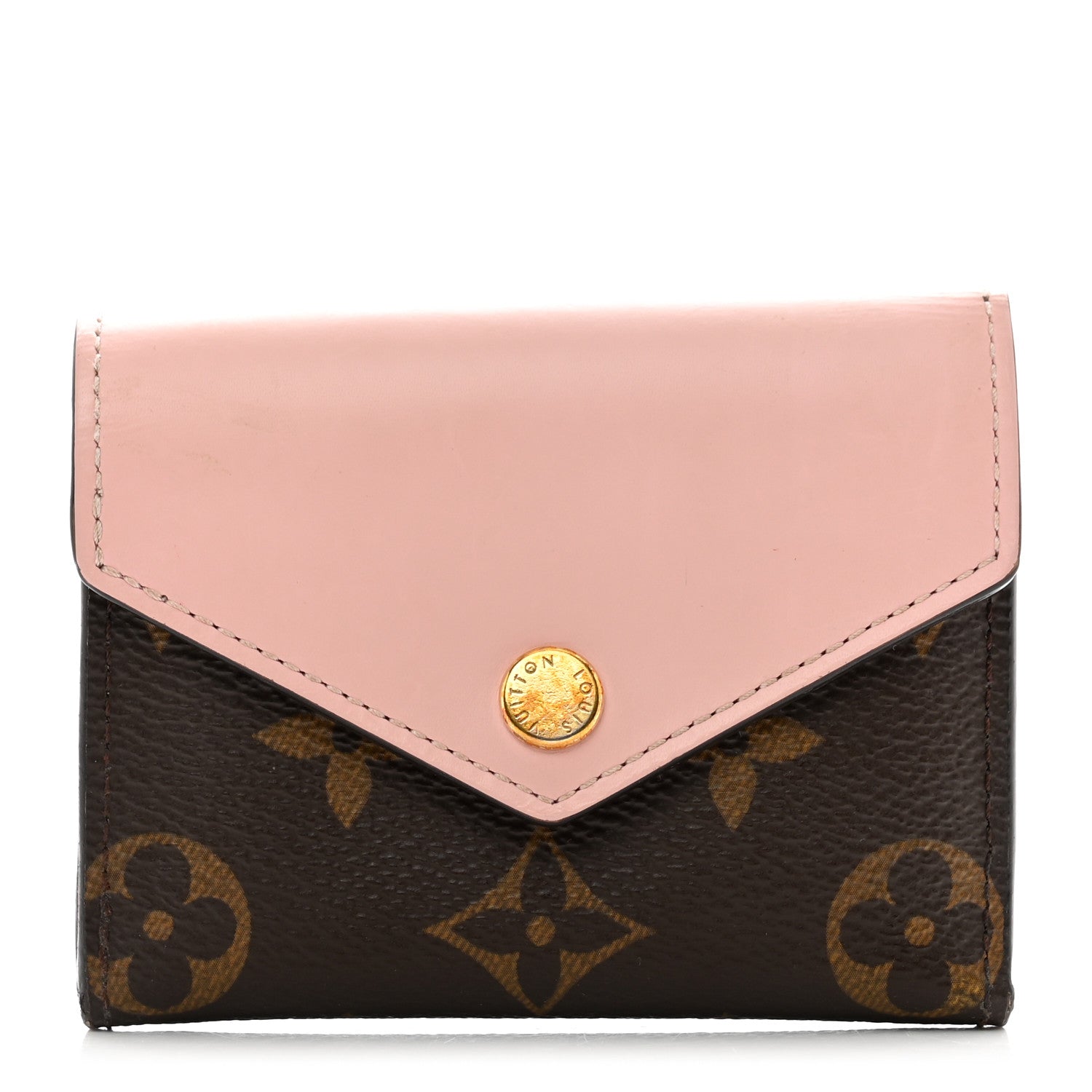 Louis Vuitton Monogram Zoe Wallet Rose Ballerine 1 of 8