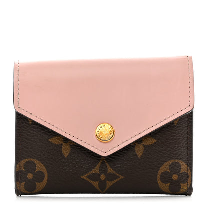 Louis Vuitton Monogram Zoe Wallet Rose Ballerine 1 of 8