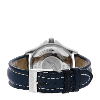 Breitling Stainless Steel Calfskin 32mm Colt Oceane Quartz Watch Blue A77350 3 of 5