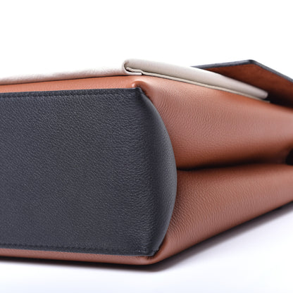 Louis Vuitton Soft Calfskin My Lockme Top Handle Caramel Creme Black 7 of 12
