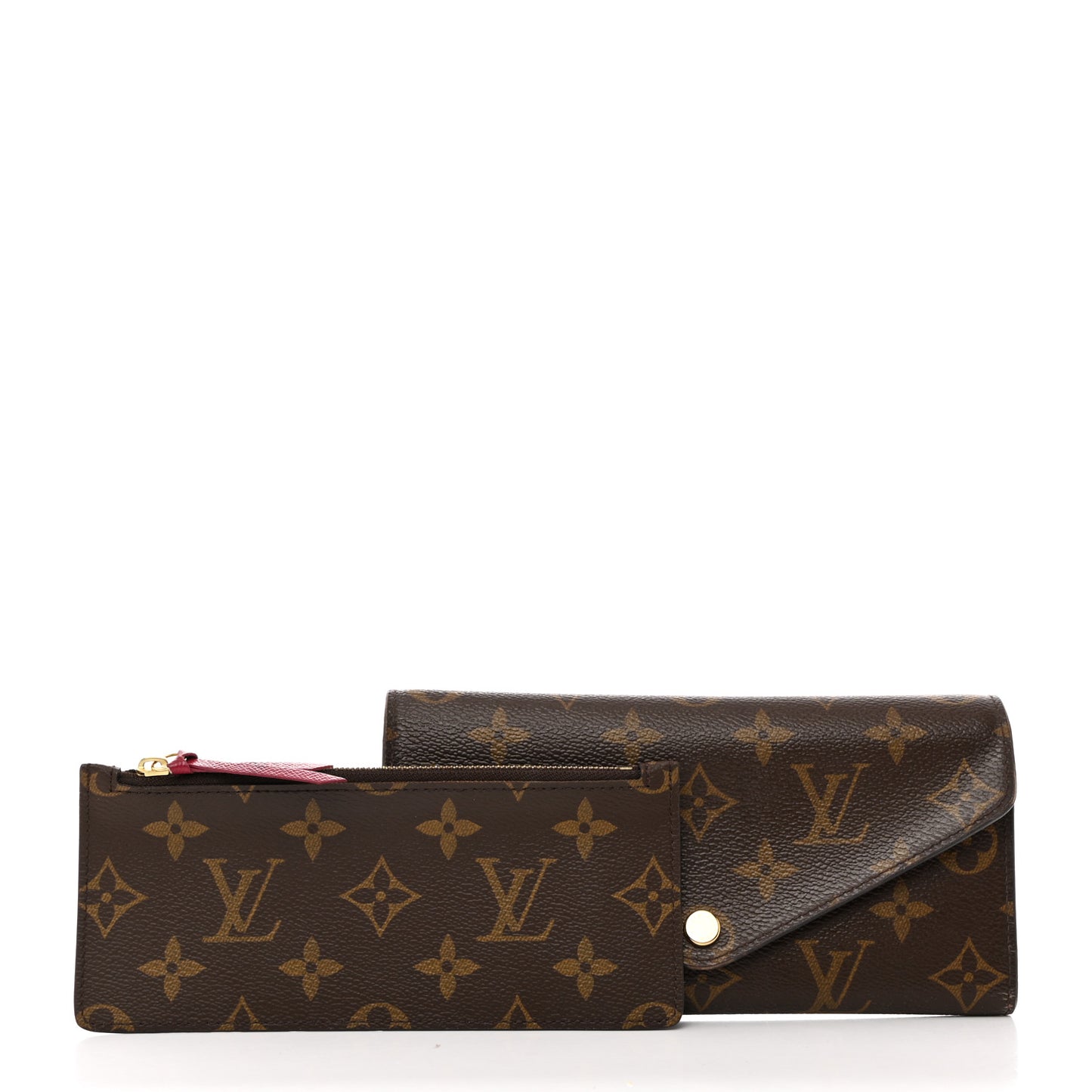 Monogram Josephine Wallet Fuchsia