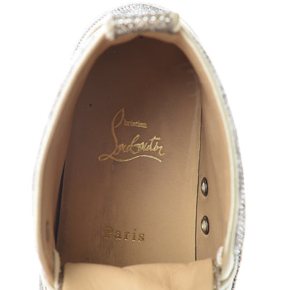Christian Louboutin Metallic Lurex Womens Bip Bip Orlato Flat Sneakers 40 Gold 7 of 19