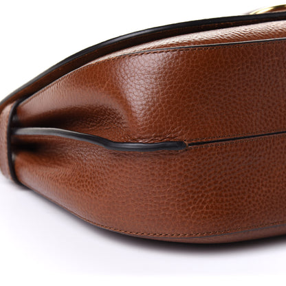 Mulberry Small Classic Grain Calfskin Amberley Satchel Oak 10 of 11