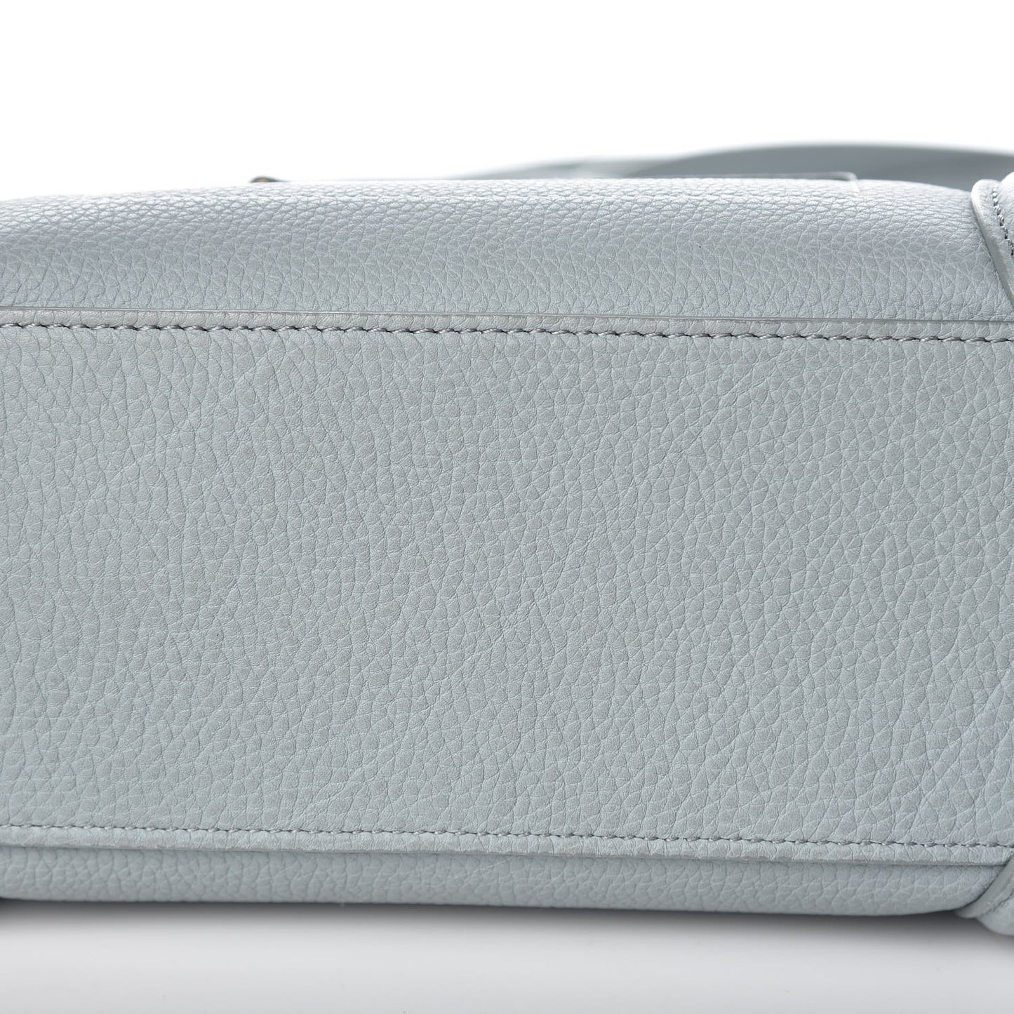 Drummed Calfskin Nano Luggage Cloud