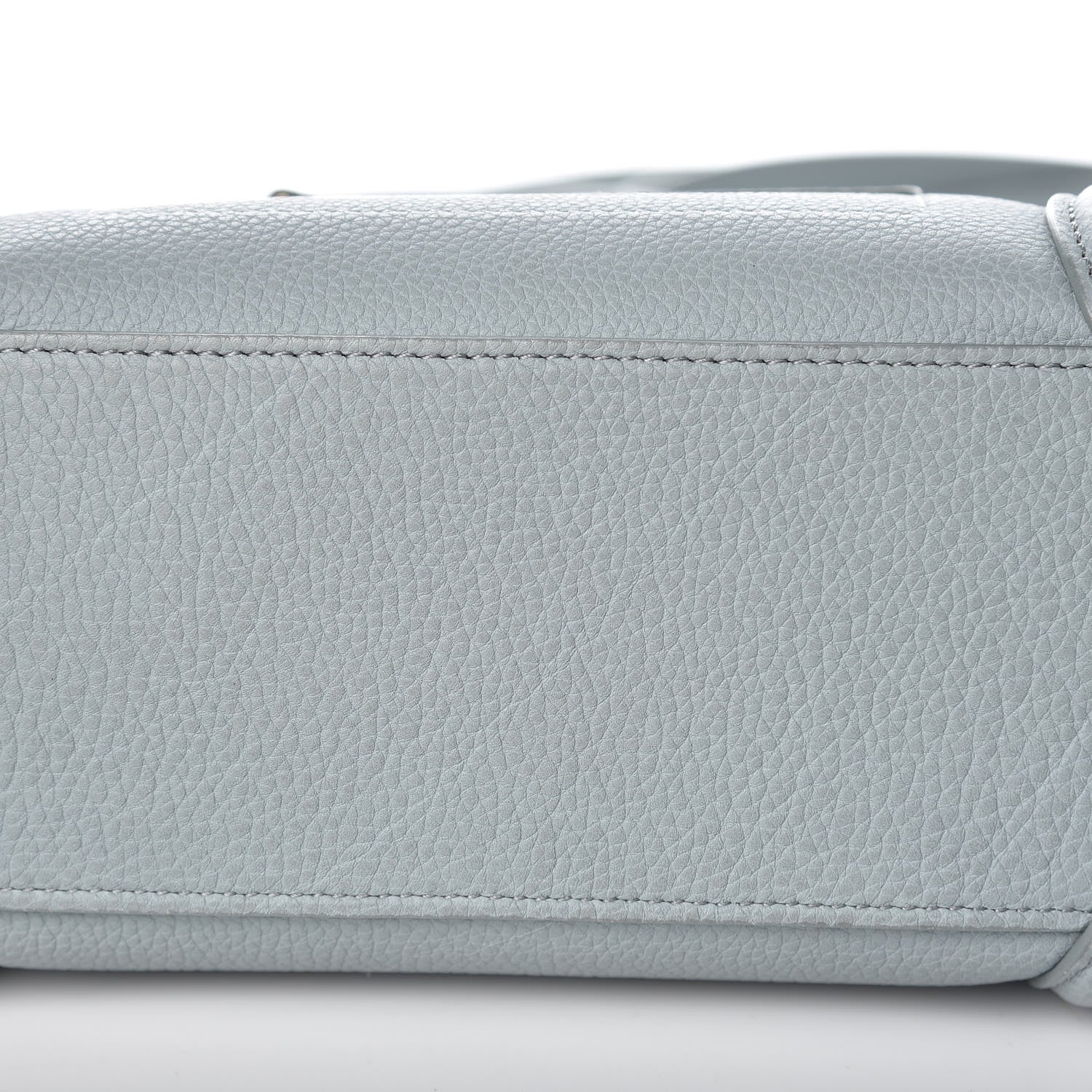 Celine Drummed Calfskin Nano Luggage Cloud 14 of 14