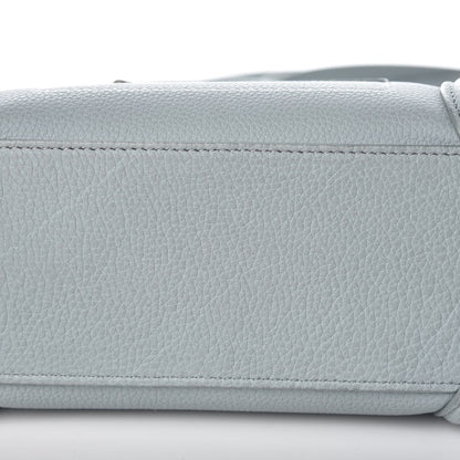 Celine Drummed Calfskin Nano Luggage Cloud 14 of 14