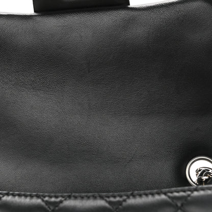 Chanel Lambskin Quilted Mini Square Flap Black 12 of 13