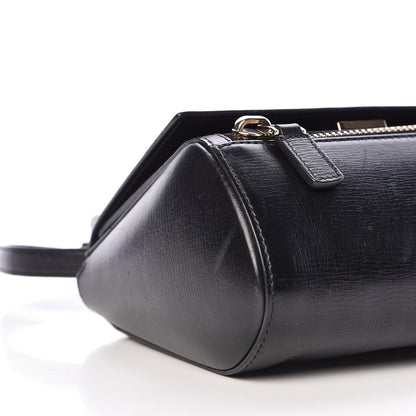 Givenchy Textured Calfskin Mini Pandora Box Crossbody Bag Black 5 of 10