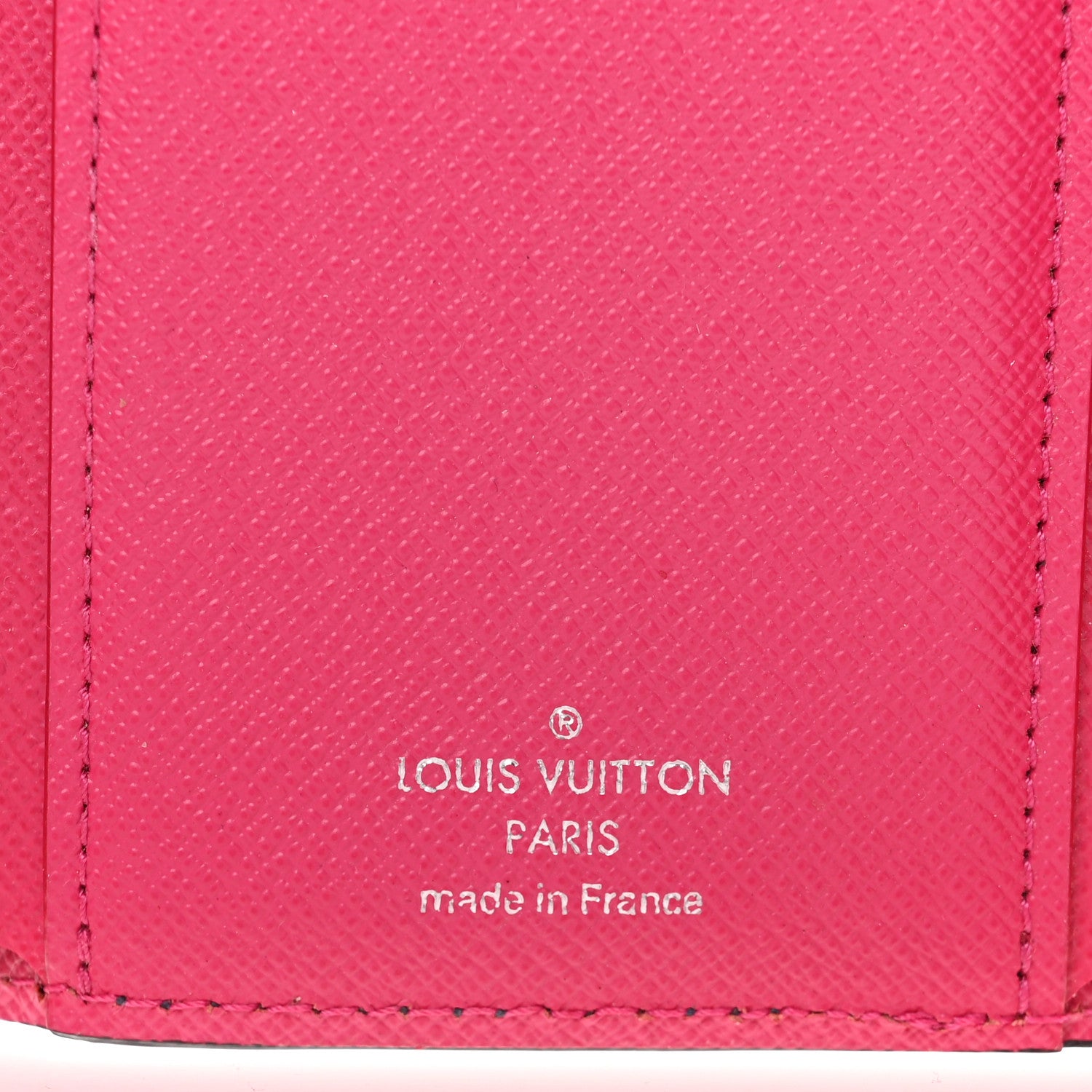 Louis Vuitton Epi Victorine Wallet Indigo Hot Pink 6 of 11