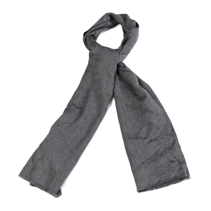 Louis Vuitton Cashmere Muffler Scarf Grey 1 of 3