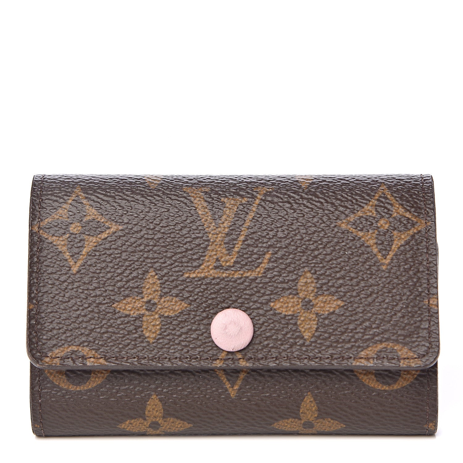 Louis Vuitton Monogram Multicles 6 Key Holder Rose Ballerine 1 of 11