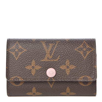 Louis Vuitton Monogram Multicles 6 Key Holder Rose Ballerine 1 of 11