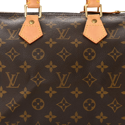 Louis Vuitton LOUIS VUITTON Monogram Speedy 25 8 of 10