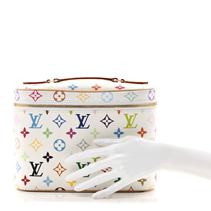 Louis Vuitton LV X TM Monogram Multicolor Nice BB White 2 of 9