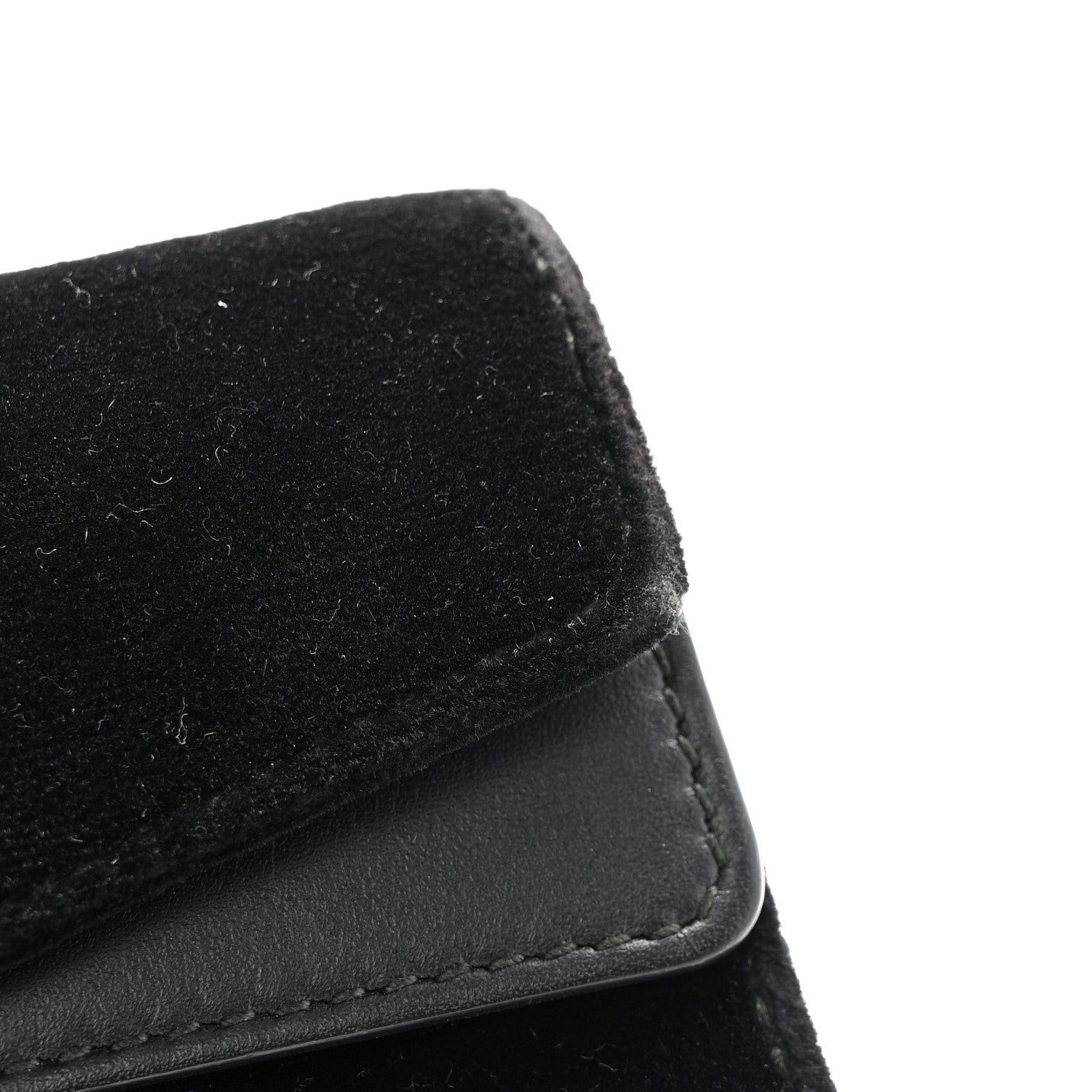 Gucci Velvet Super Mini Dionysus Shoulder Bag Black 11 of 12