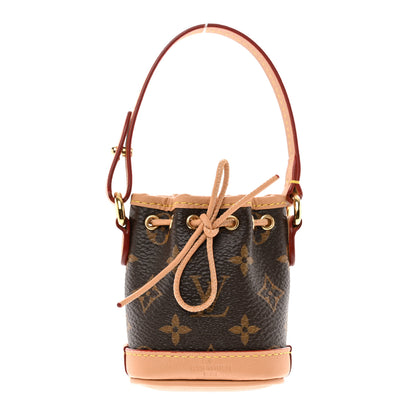 Louis Vuitton Monogram Micro Noe Bag Charm Key Ring 1 of 4